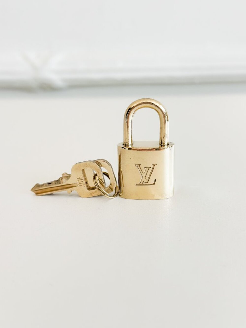 Louis Vuitton 306 Padlock and 2 Key Set